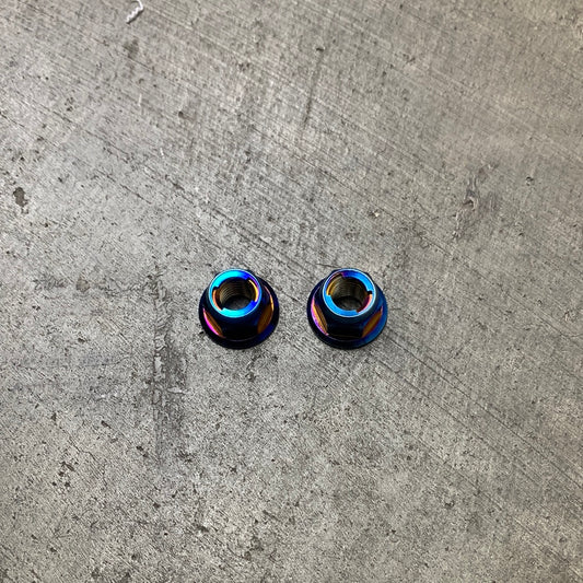 Titanium Anodized Header Locknut